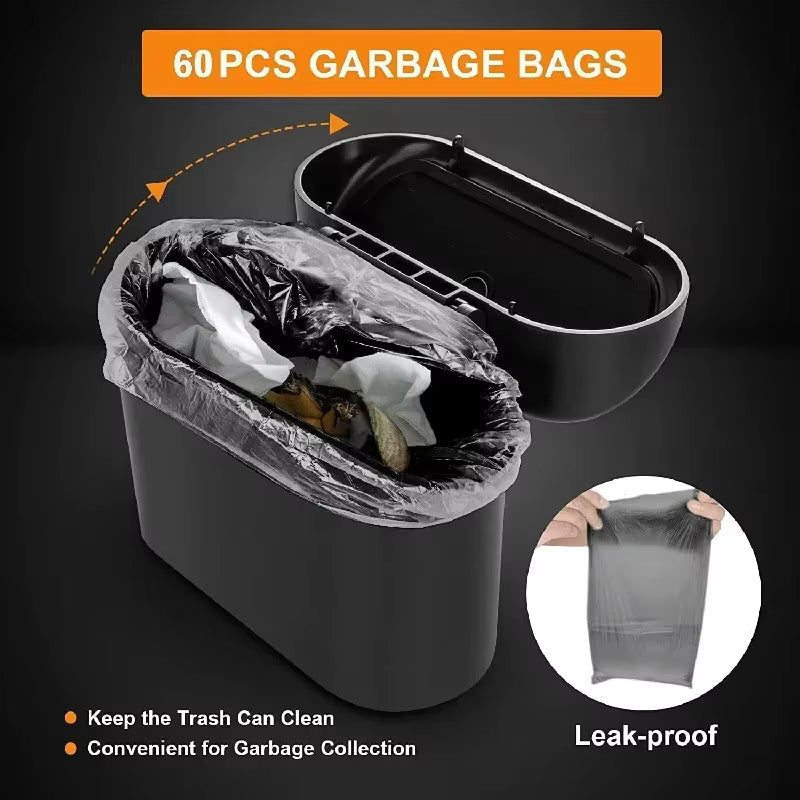 Ryvano™ Compact Car Trash Can (Fits in Cup Holder)
