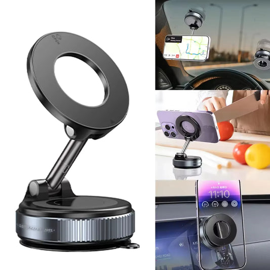 Ryvano™ 360° Magnetic Car Phone Holder – Strong Suction Mount
